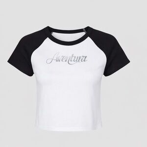 Aventura Cerrando Ciclos Tour Concert Merch Women’s Crop Tee T-Shirt XLarge New